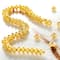12 Pack: Gold Spot Rondelle Beads, 6mm by Bead Landing™
